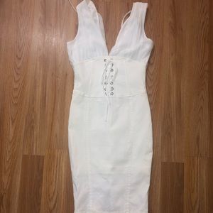 Fashion Nova corset dress